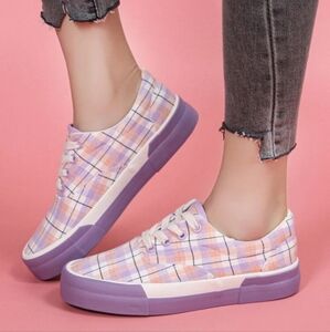 Plaid Sneakers Vans-Like